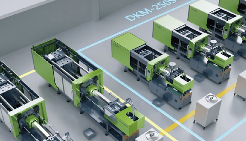 888.BY集团电子游戏智能注塑生产线